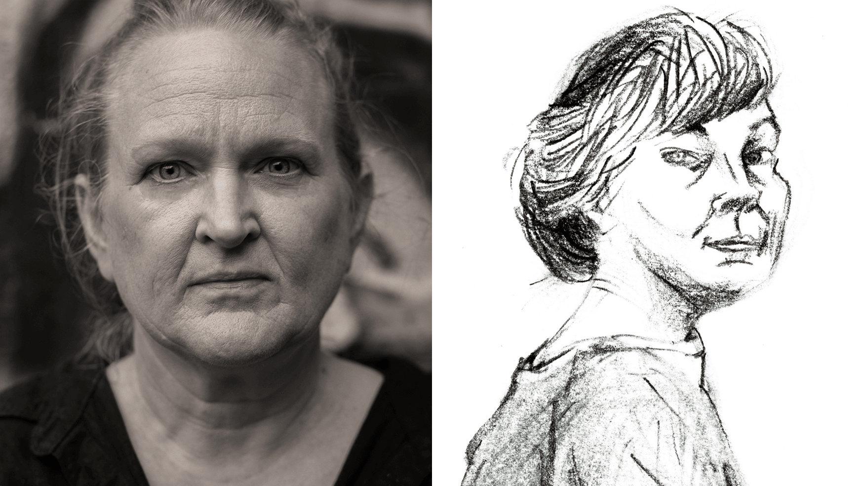 Geometri finns inte: Petra Mölstad och Vanja Larberg